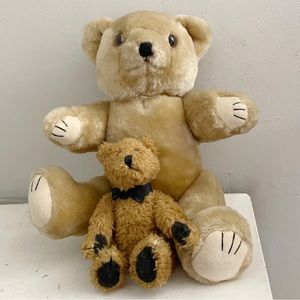 Vintage The Boyd’s Collection Teddy Lot Of 2 Hinged Teddy Bears